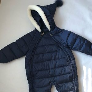Insulated pram snow suit